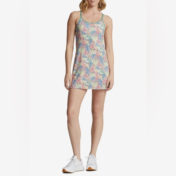 RLX Ralph Lauren Floral Racerback Tennis Dress Size M NWT - Picture 3 of 8